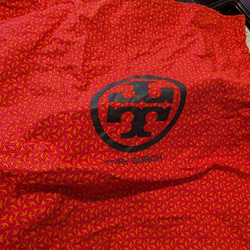 Tory Burch Pink and Orange Large Dust Bag - Picture 2 of 3